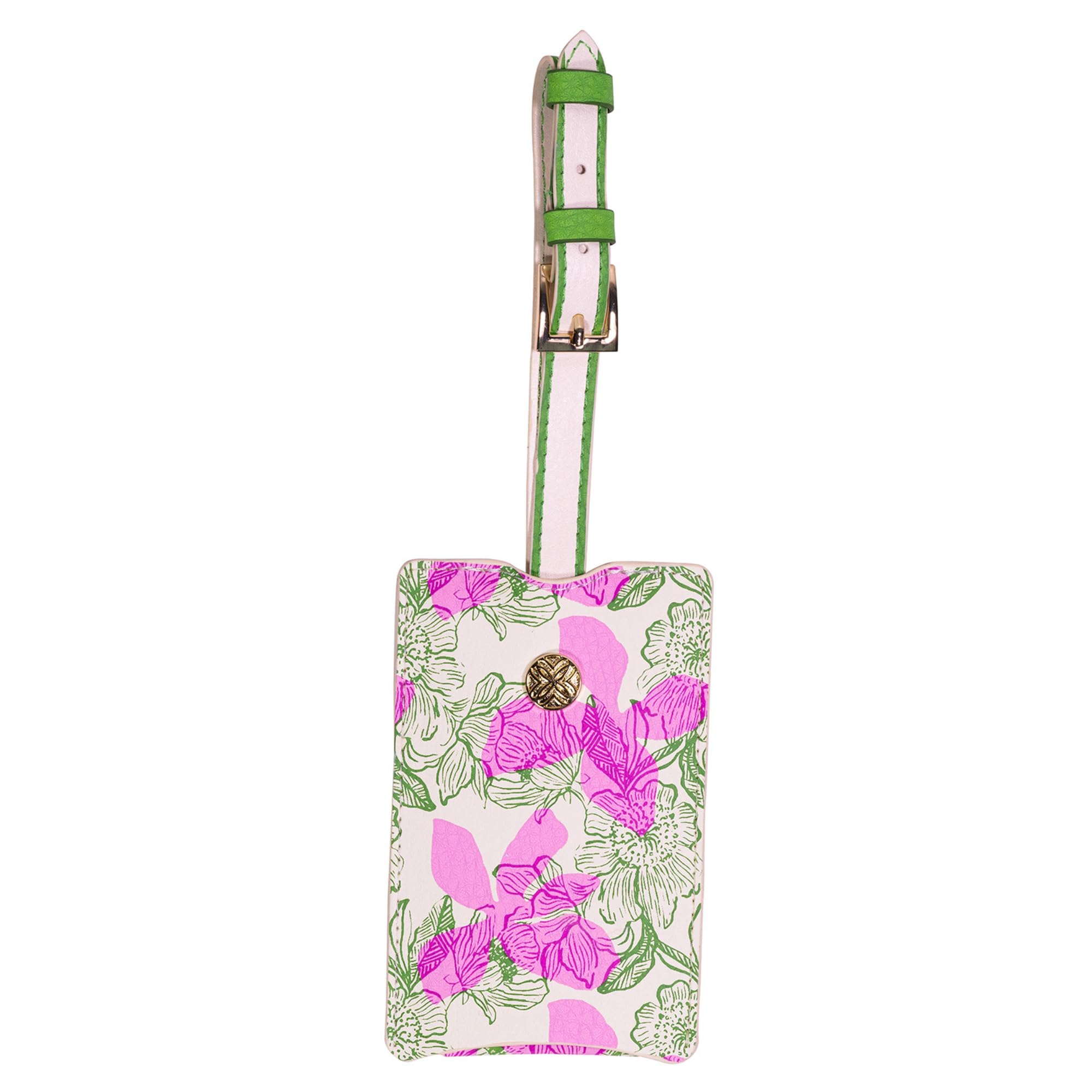 Amazon.com | Lilly Pulitzer Leatherette Luggage Tag with Secure